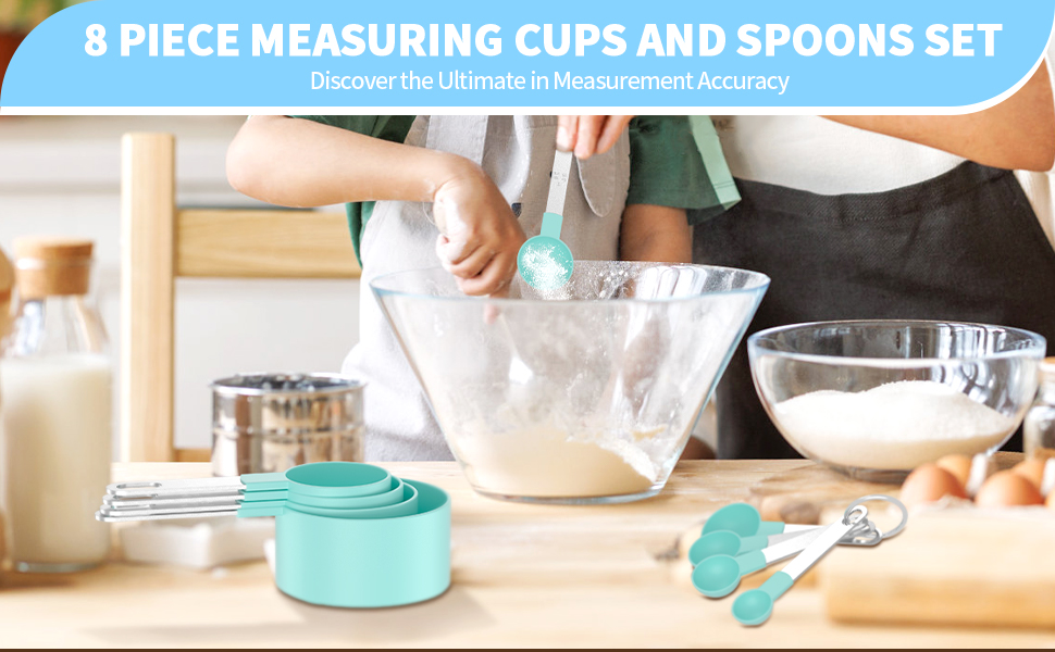 measuring cups and spoons set