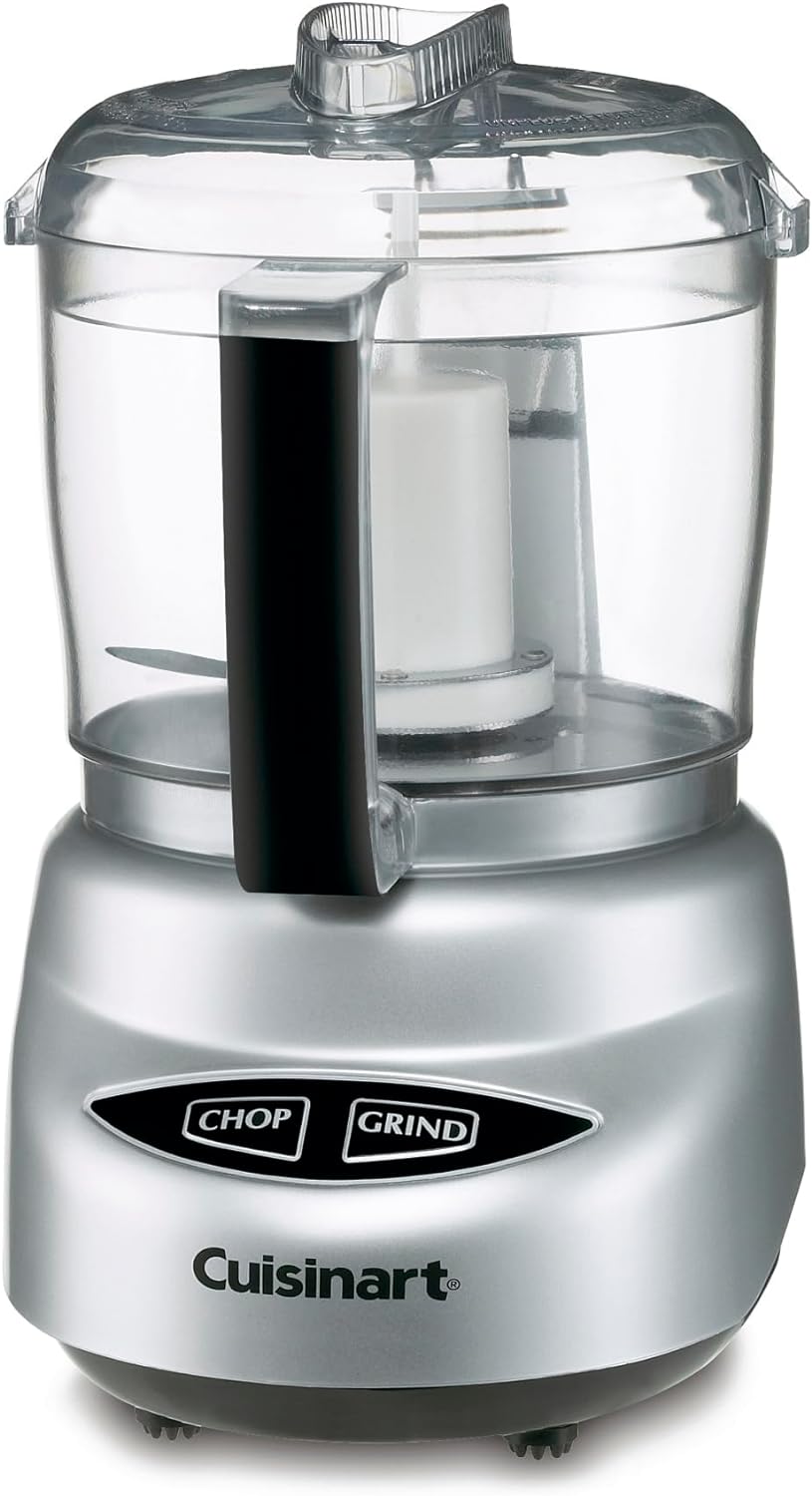 Cuisinart Food Processor, Mini-Prep 3 Cup, 24 oz, Brushed Chrome food processors