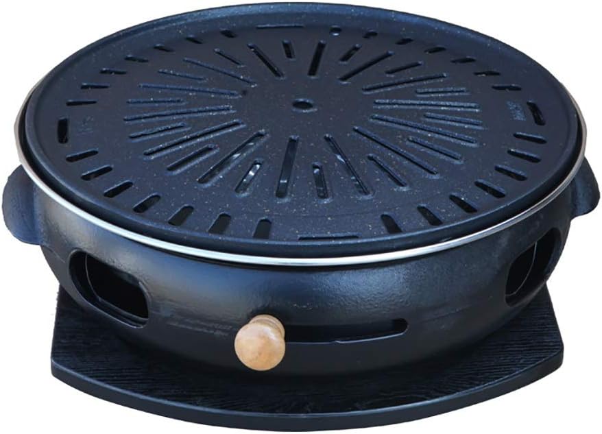 BBQ Barbeque Barbecue Grill,Smoke-Free Household Charcoal Grill,BBQ,Large Cast Iron Barbecue professional barbecue tool sets