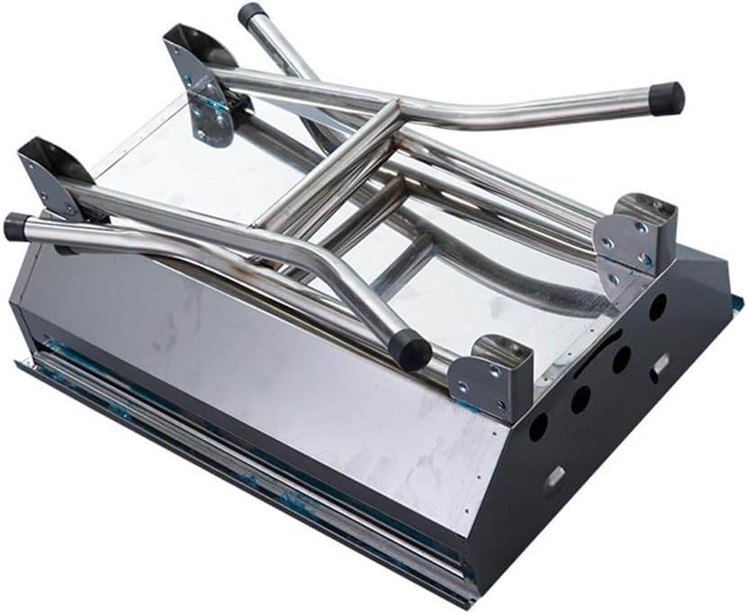 BBQ Outdoor Stainless Steel Barbecue Rack BBQ Aluminum Alloy Folding Barbecue Rack - Image 4