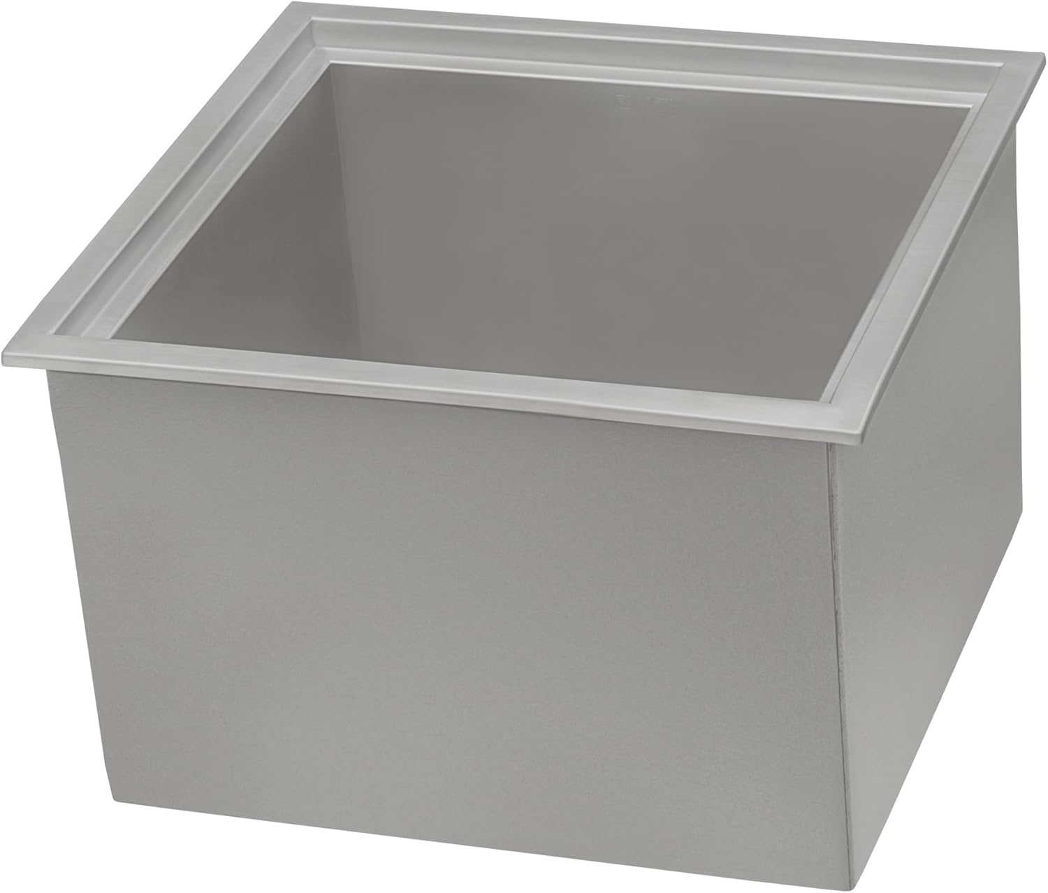 Ruvati Insulated Ice Chest Sink 21 x 20 inch Outdoor BBQ Marine Grade T-316 Topmount Stainless Steel - RVQ6221 - Image 3