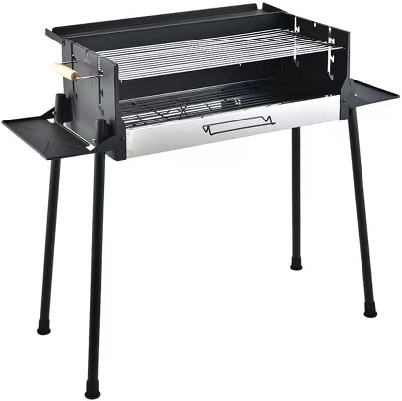 Outdoor Portable Barbecue Grill Home Charcoal Outdoor Folding Large Stainless stainless steel camping stoves