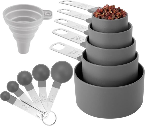 measuring cups and spoons