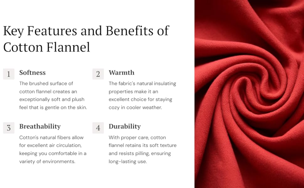 3_Key Features and Benefits of Cotton Flannel