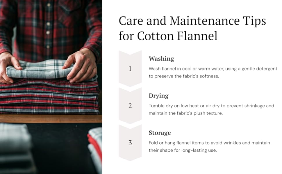 6_Care and Maintenance Tips for Cotton Flannel