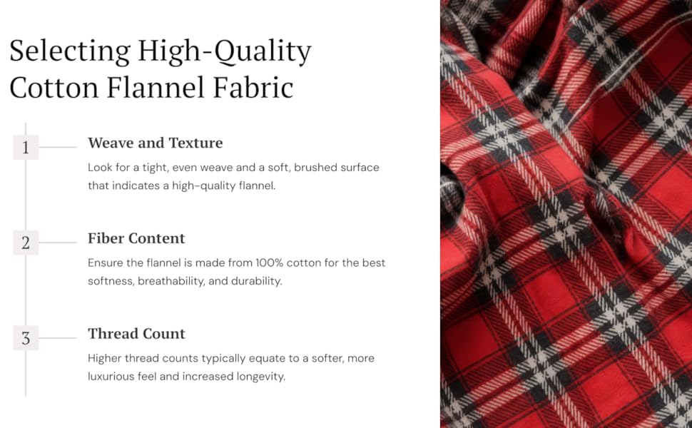 5_Selecting High-Quality Cotton Flannel Fabric