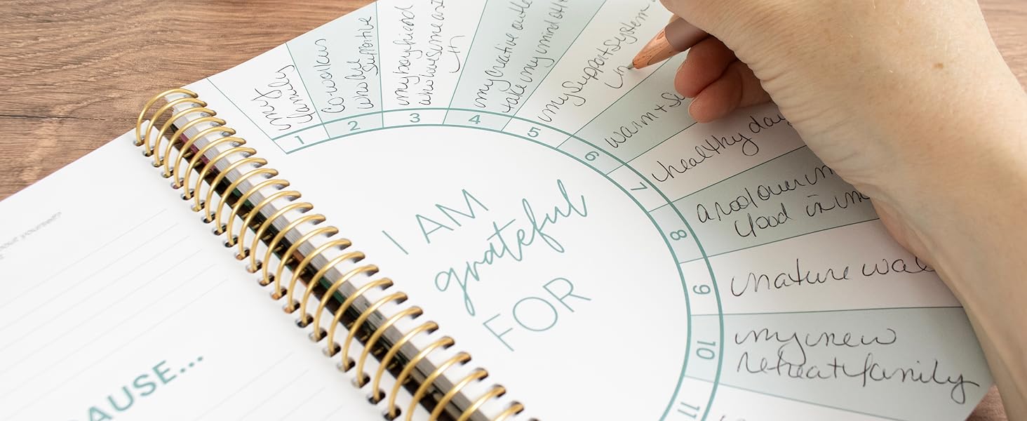 Chronic Illness Planner I am Grateful For supplemental pages for wellness