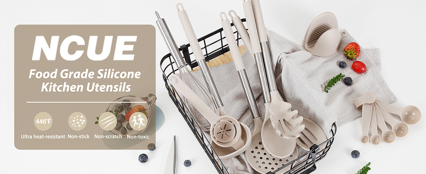 Food Grade Silicone Kitchen Utensils