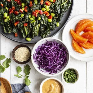 Edamame Kale Salad