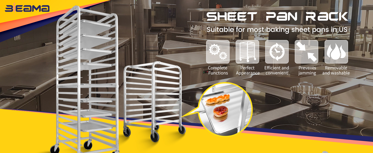 10-Tier Sheet Pan Rack