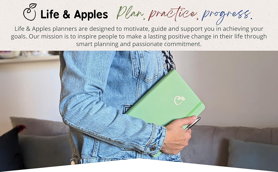 life and apples planners and journals