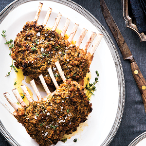 Rosemary-Dijon Roasted Rack of Lamb