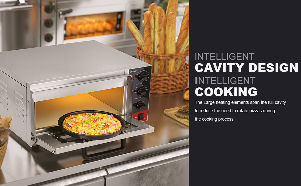 commercial countertop electric 16 inch pizza oven