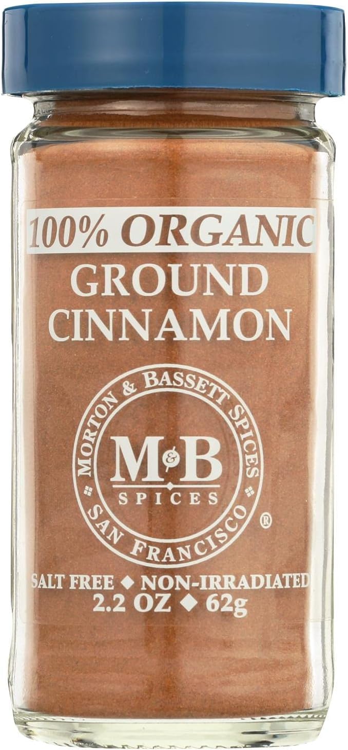 Morton & Basset Spices, Ground Cinnamon, 2.2 Ounce (Pack of world spices and flavors