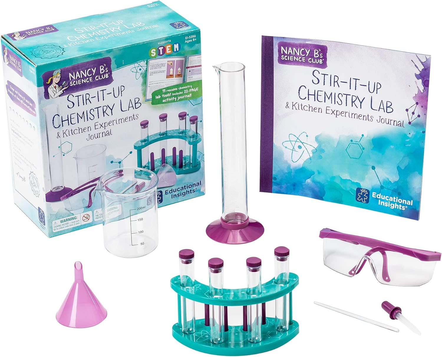 Educational Insights Nancy B's Science Club Stir-It-Up Chemistry Lab & kitchen science