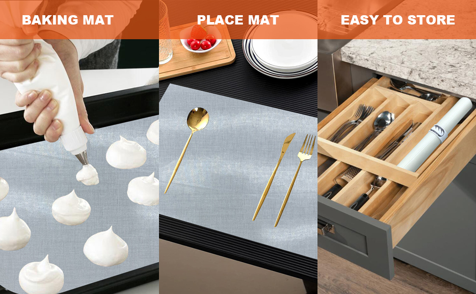 SILICONE BAKING MAT ROLL