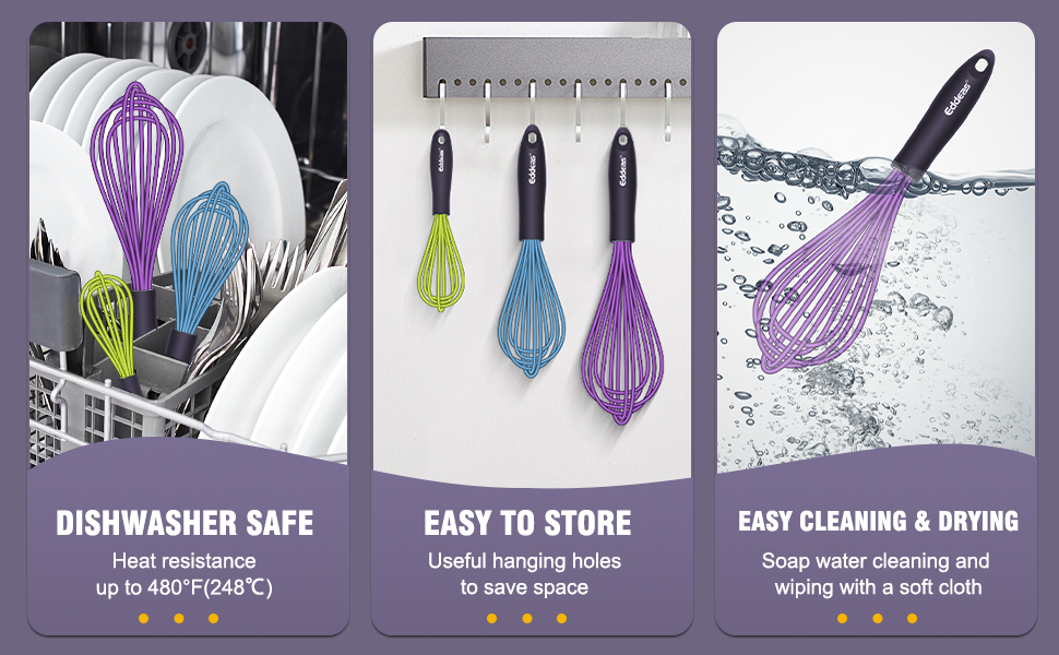 eddeas whisk - easy to clean 