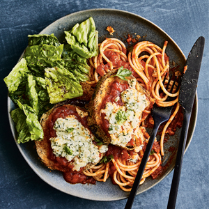 photo of eggplant parmesan