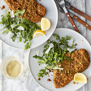 Pistachio-Crusted Chicken Cutlets