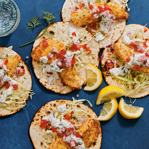 Tzatziki Fish Tacos