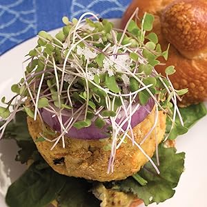 burger, spring, sandwiches, microgreens, montauk, home cooking