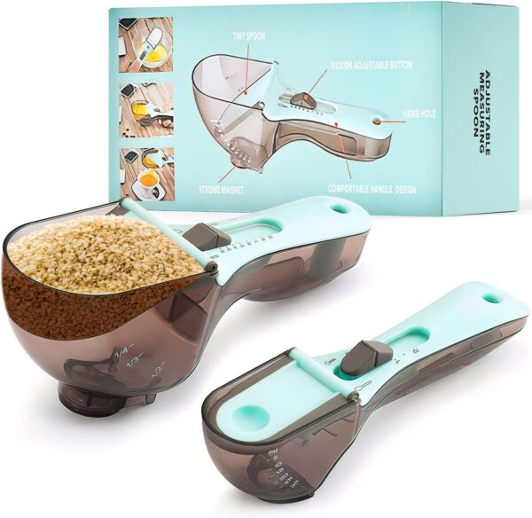 measuring cups and spoons