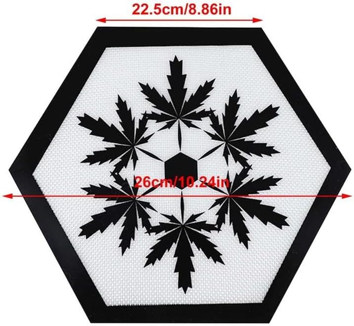 HBJWOV Silicone Induction cooktop mat Non-Slip Heat Insulation pad Reusable Electric cooktop Protection pad - Image 2