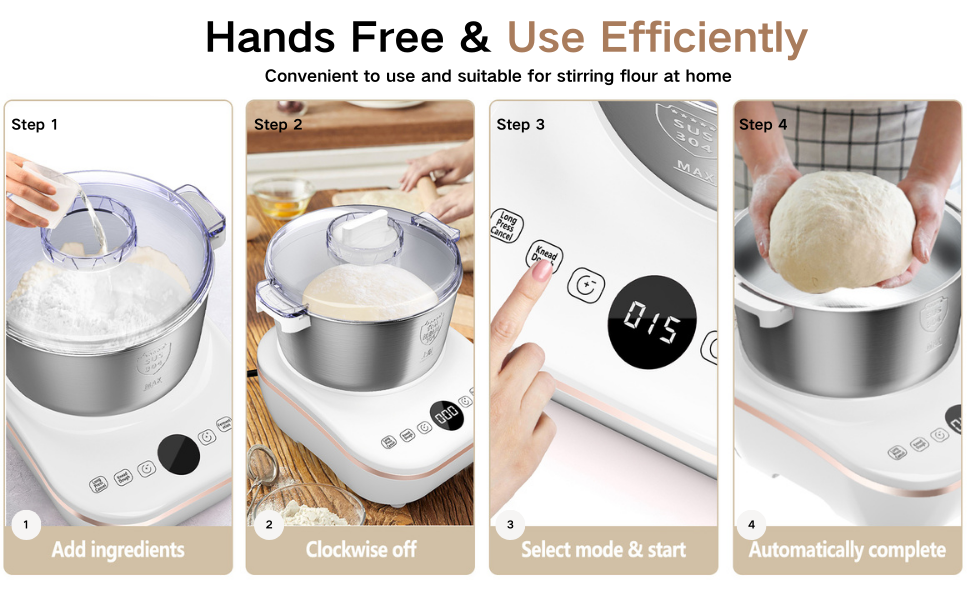 Hands free White