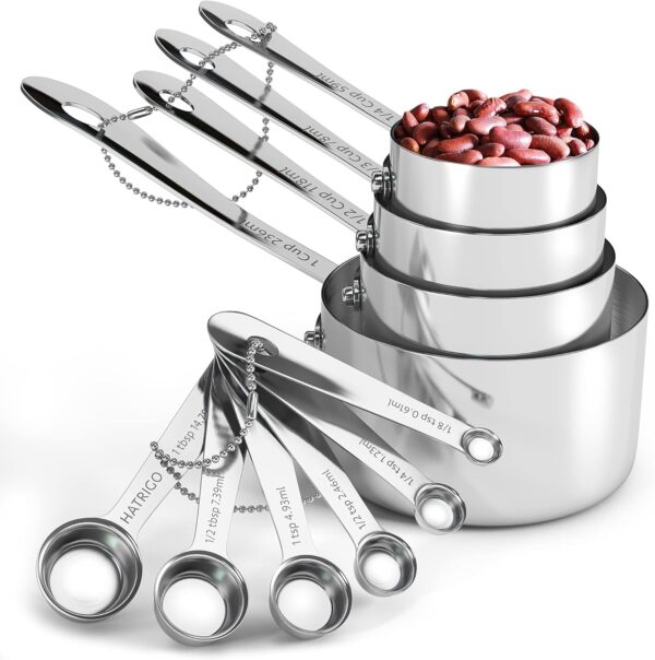 measuring cups and spoons