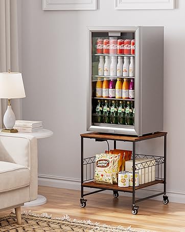 mini refrigerator stand