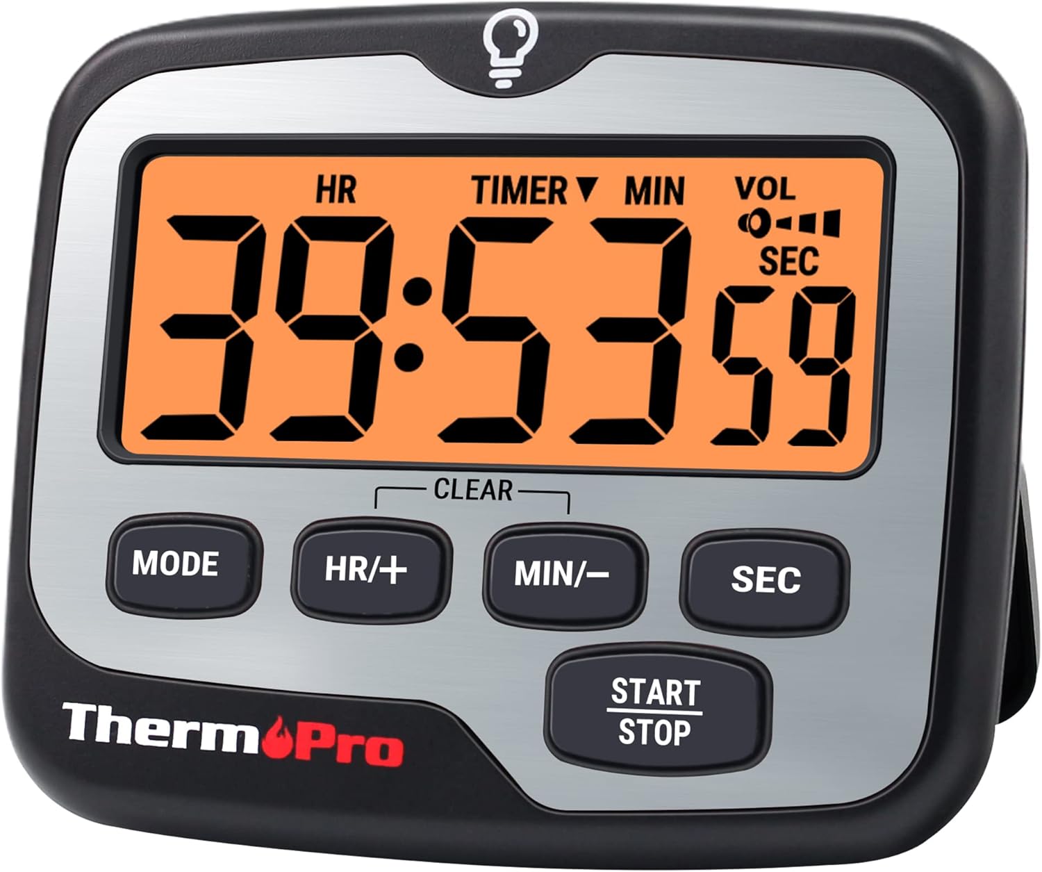 ThermoPro TM01 Kitchen Timers for Cooking with Count Up Countdown digital kitchen timers