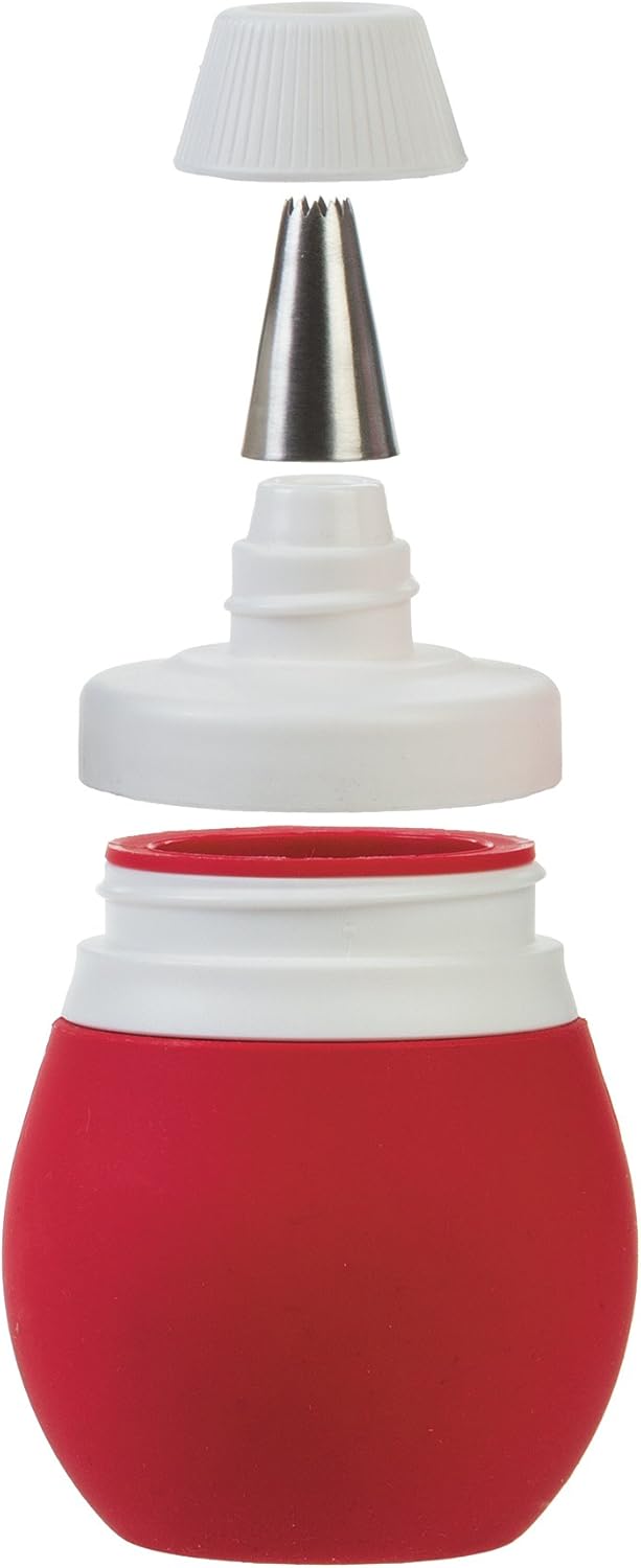 Prepworks by Progressive 8-Piece Frosting Bulb Decorating Kit (Red) - Image 3