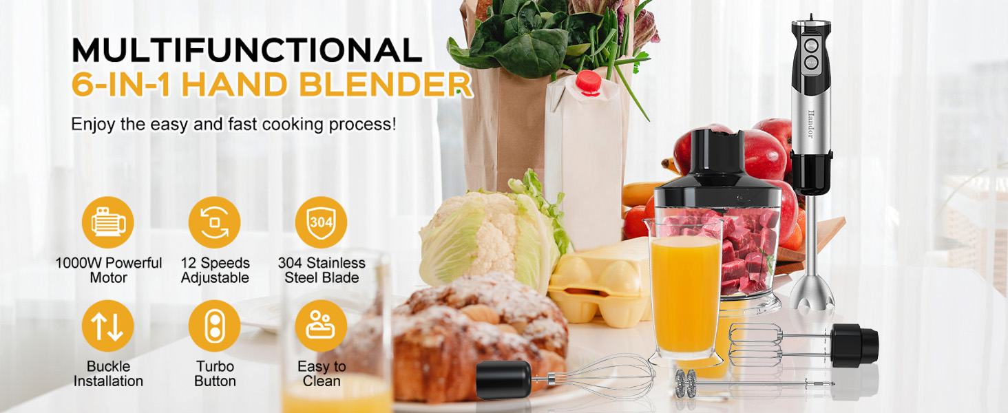 Hand Immersion Blender
