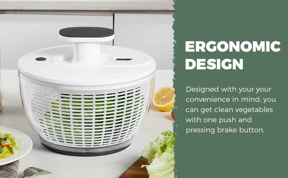 Large salad spinner