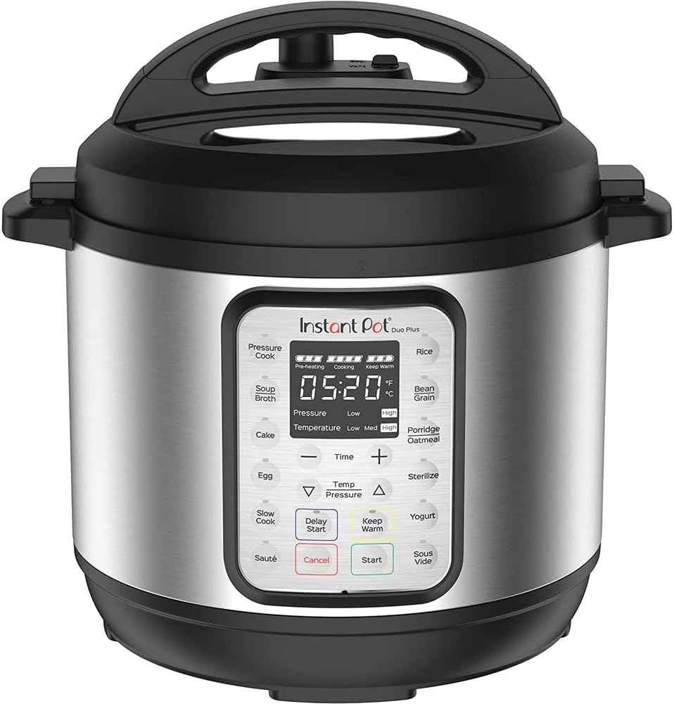 Instant Pot 072-10-4433 Duo Plus 9-in-1 Electric Pressure Cooker 6 Instant Pot
