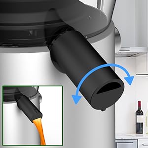 Anti-drop Juice outlet