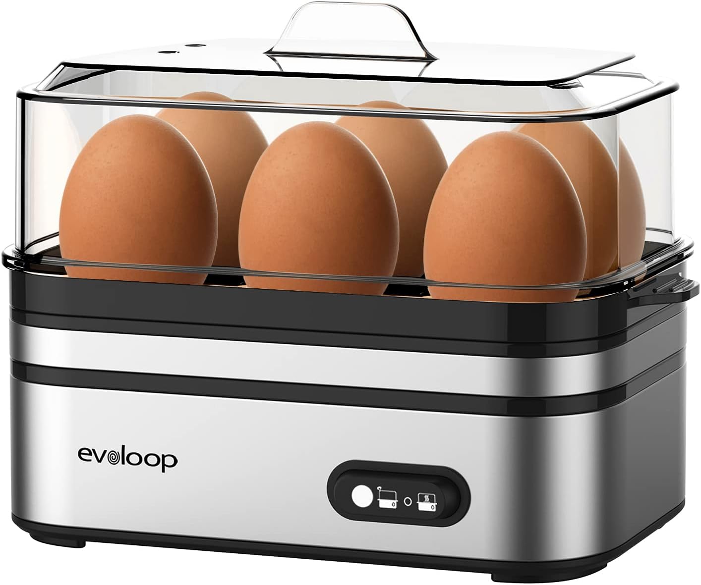 Rapid Egg Cooker Electric 6 Eggs Capacity, Soft, Medium, Hard egg cookers