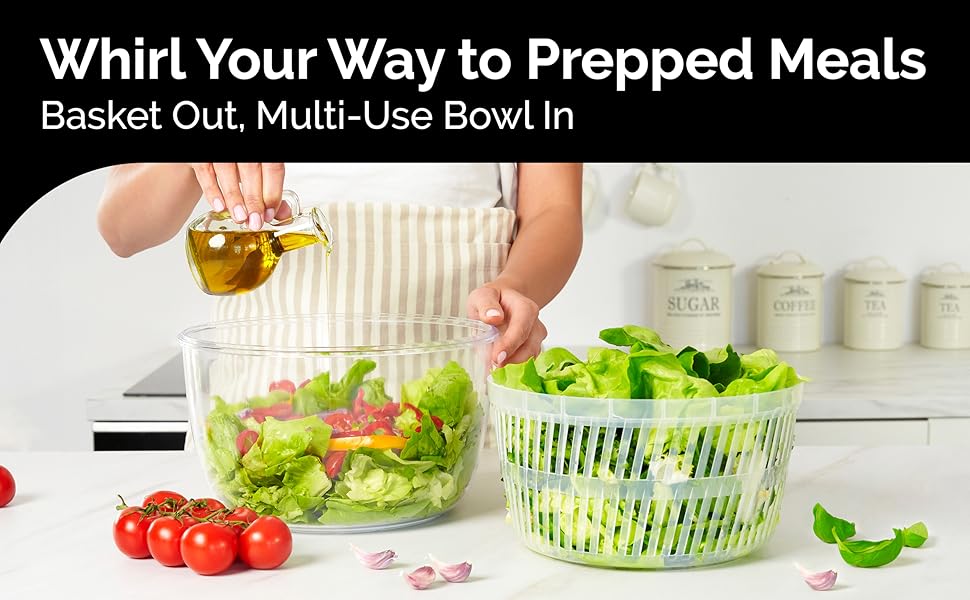 PUMP SALAD SPINNER