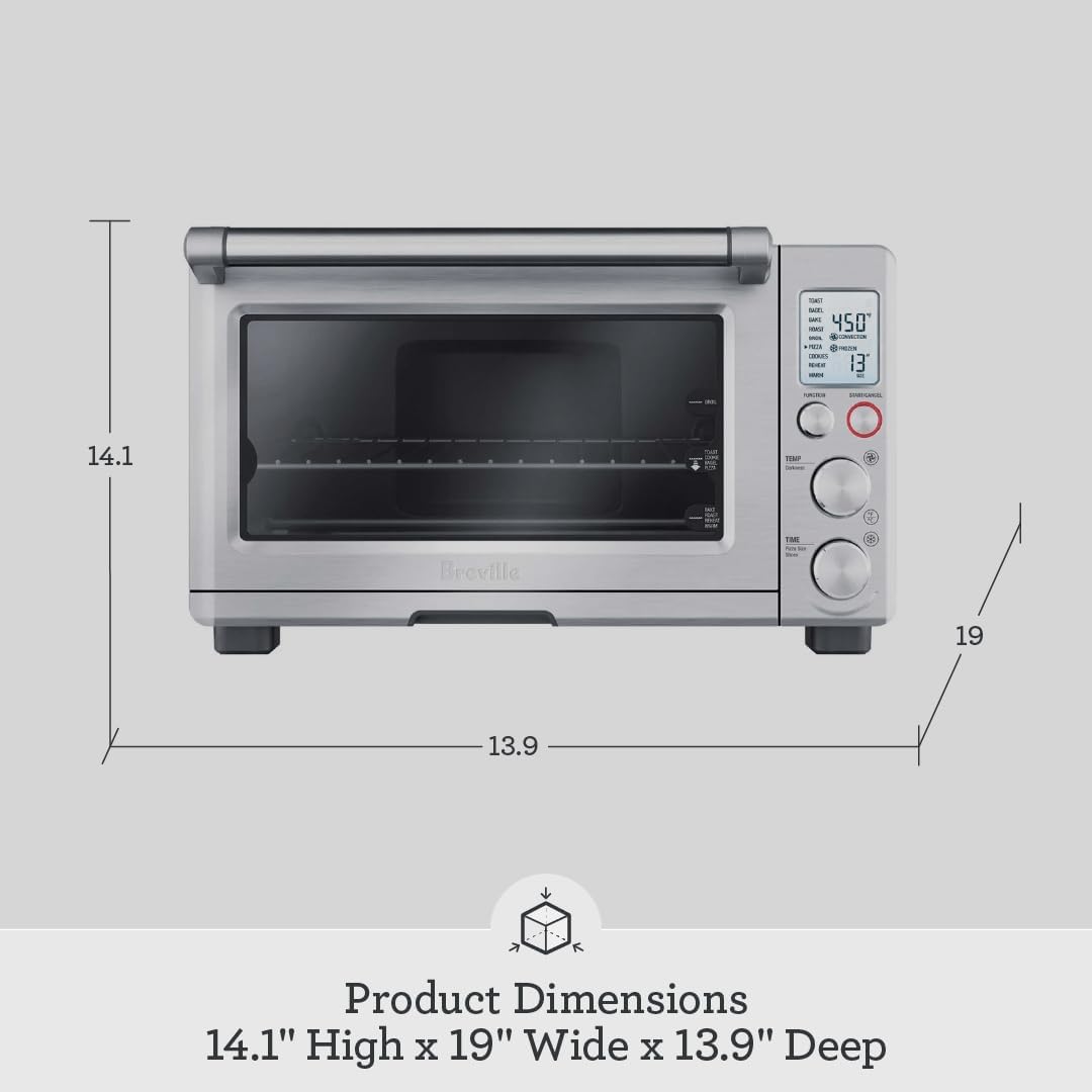 Breville BOV800XL Smart Oven Countertop Convection, Brushed Stainless Steel - Image 3