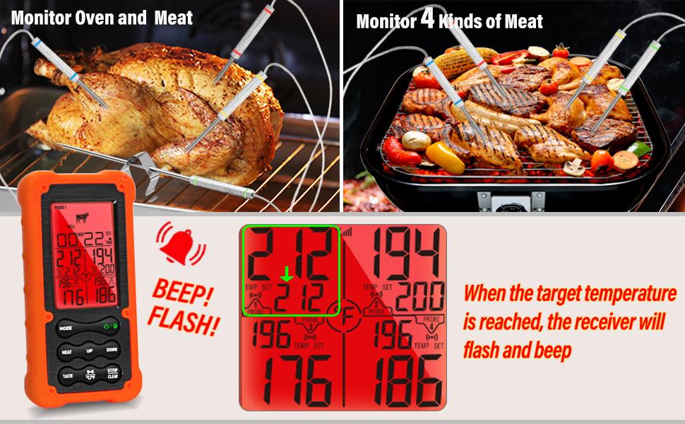 meat thermometer instant read for grilling