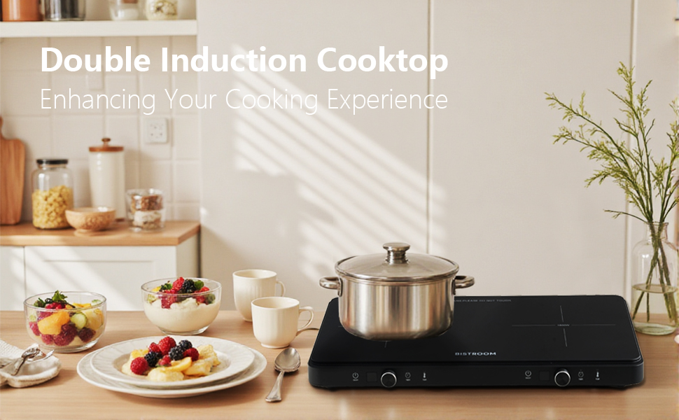 double induction cooktop